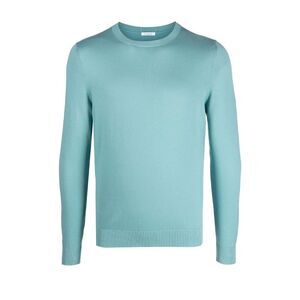 MALO Crewneck Fine Knit Sweater Men WATERY Sweaters & Cardigans